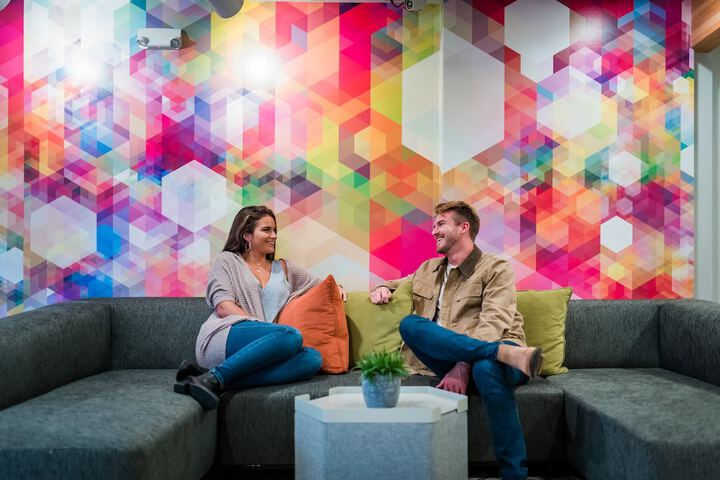 Lobby sitting area