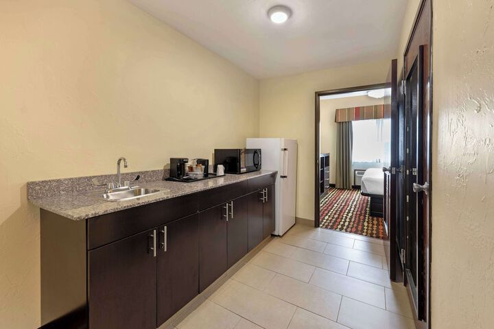 1 King Bed Pet Friendly Room High Speed Internet Accessible Microwave and Refrigerator Full (7 of 15)