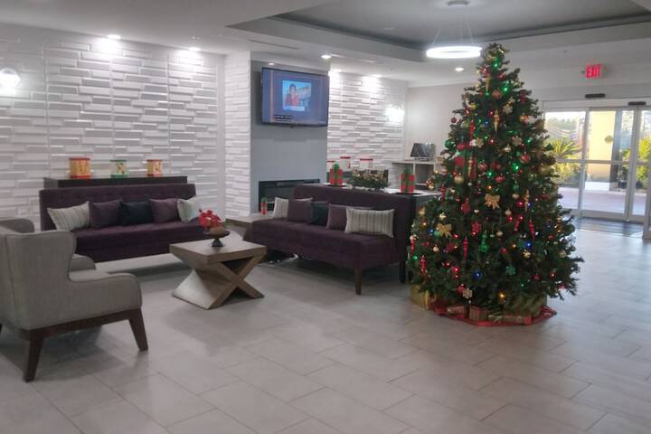 Lobby sitting area