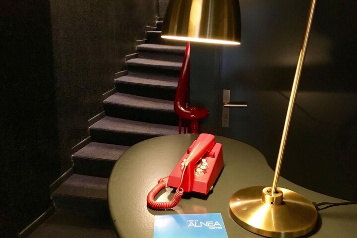 Interior entrance