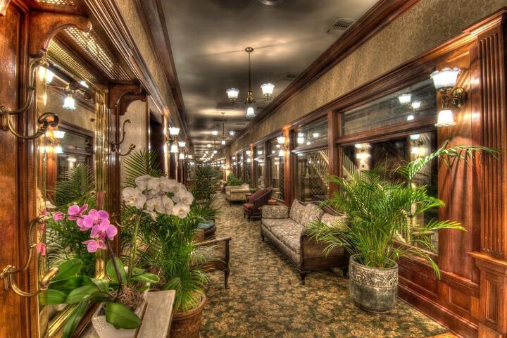 Lobby sitting area
