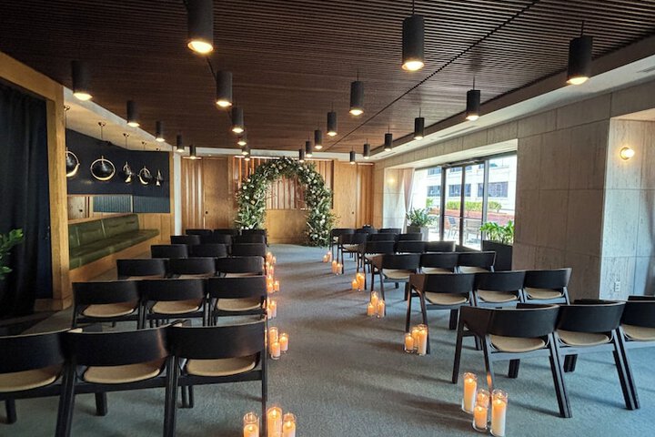 Indoor wedding