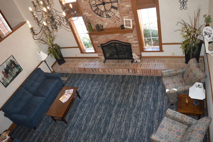 Lobby sitting area