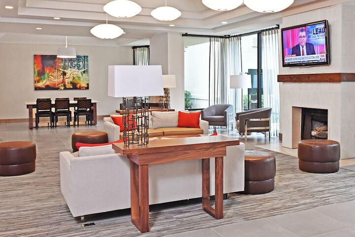 Lobby sitting area
