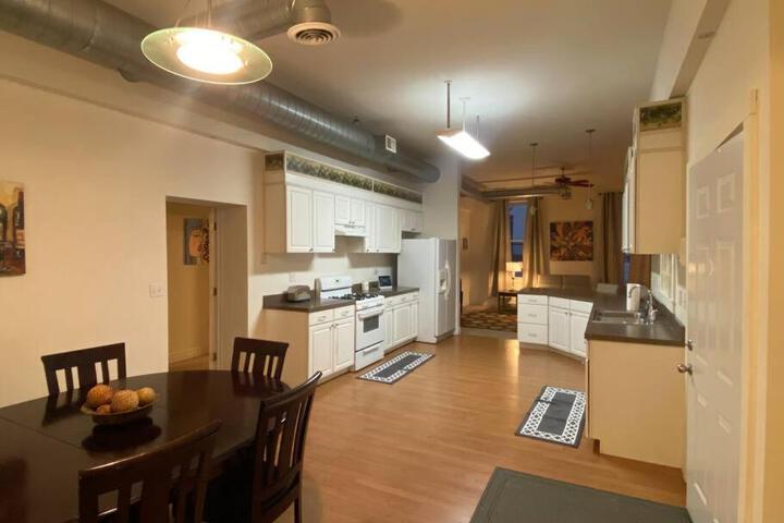 Chic Historic Loft Apartment in Downtown Kittanning