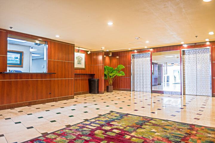 Interior entrance