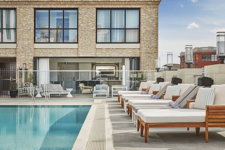 Rooftop pool