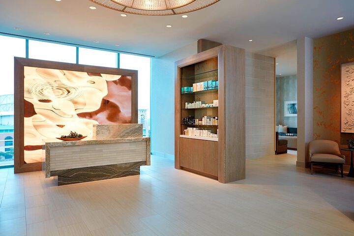 Spa reception