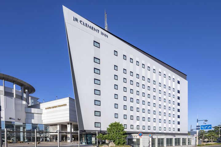 Exterior of JR Clement Inn Takamatsu