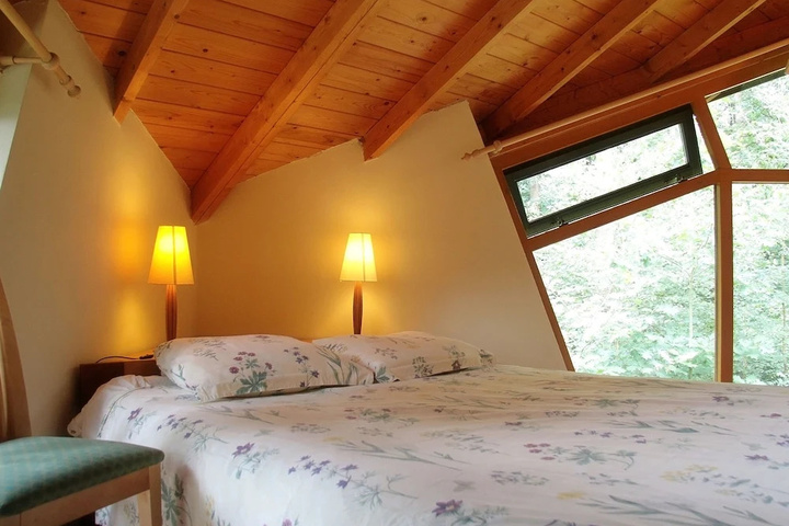 Ecological Holiday Home With Wood Stove Surrounded by Nature