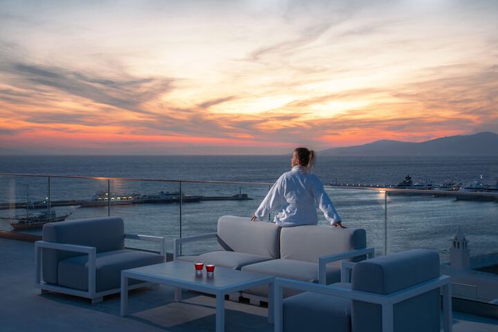 Rooftop terrace