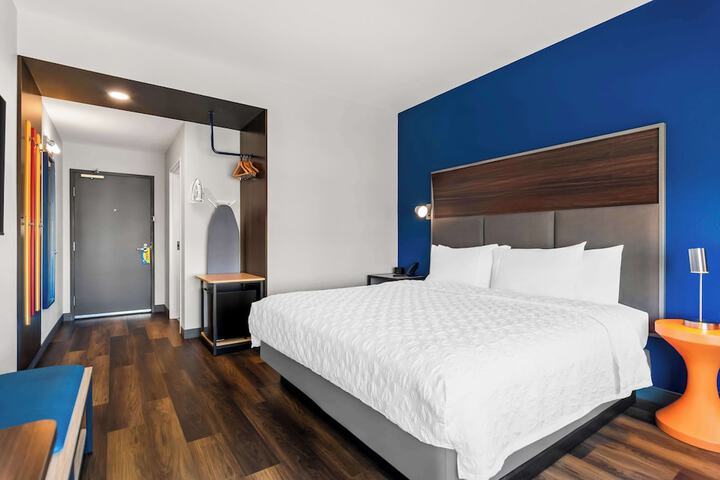 1 King Bed with Walk in Shower (11 of 12)