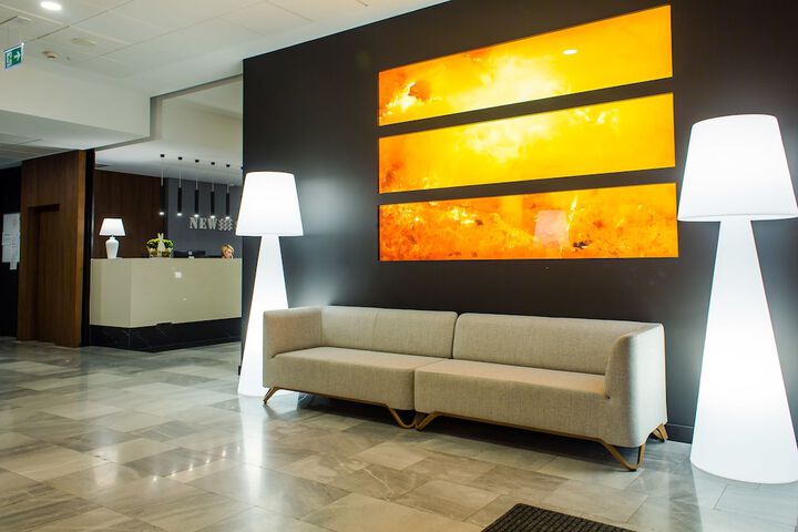 Interior entrance