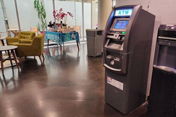 ATM/banking on site