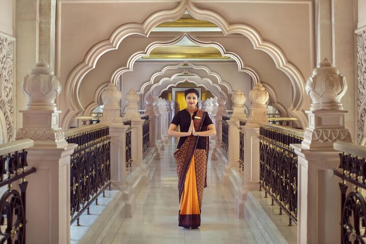 Interior entrance
