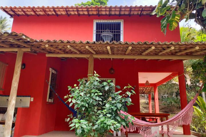 Trancoso Bahia - Casa por temporada com estacionamento