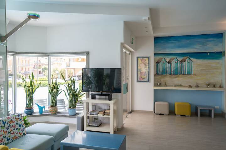 Interior entrance