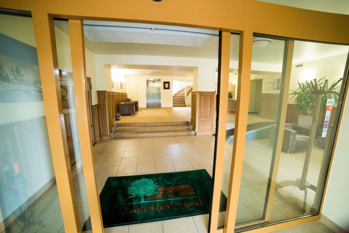 Interior entrance