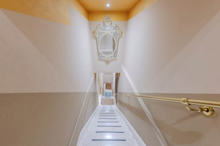 Interior entrance