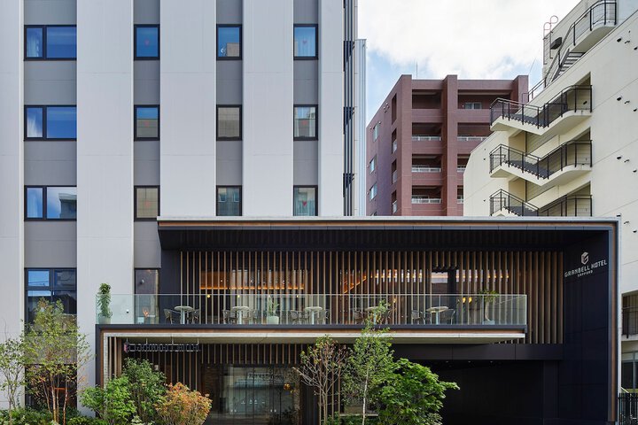 Exterior of Granbell hotel Tanuki Sapporo