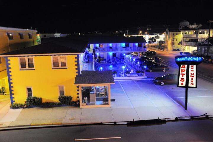 Front of property - evening/night