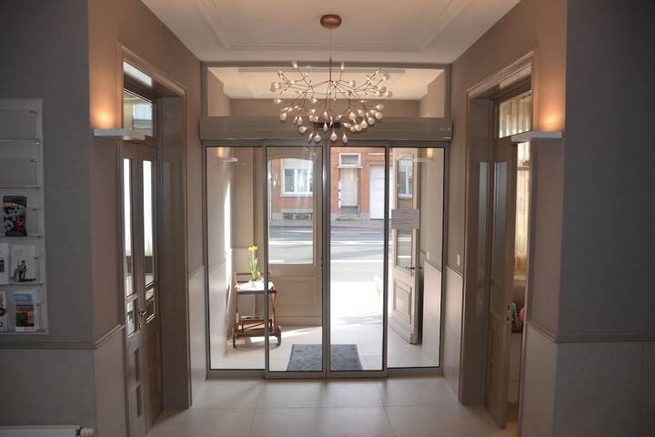 Interior entrance