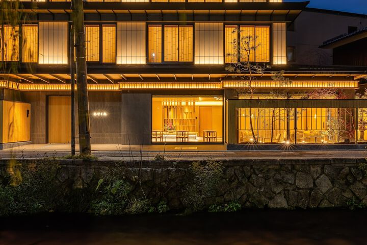 Exterior of AKEKURE KYOTO SHIRAKAWA