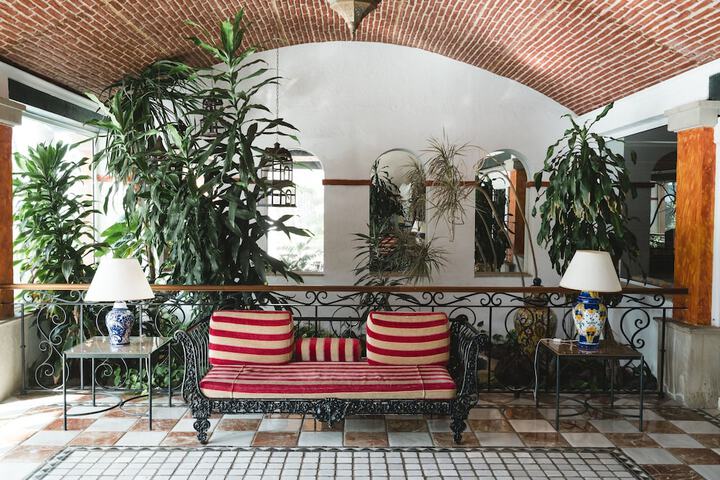 Interior entrance