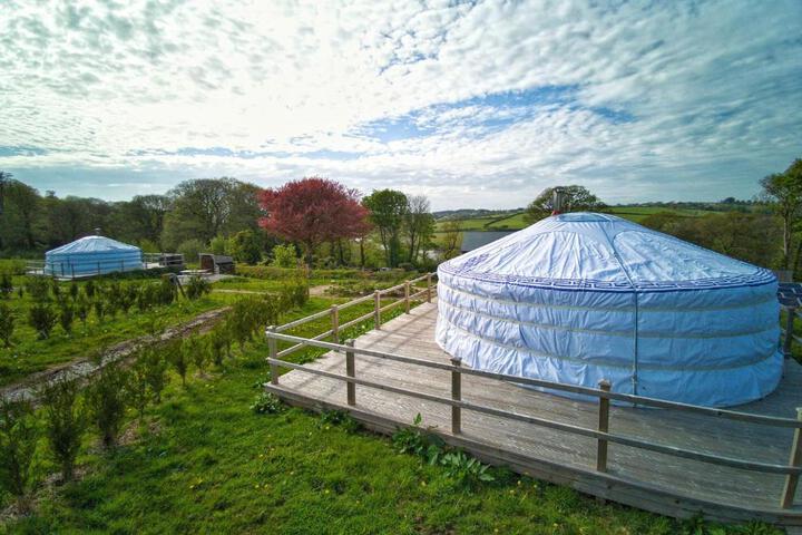 Exterior of Glamping Yurts near Newquay