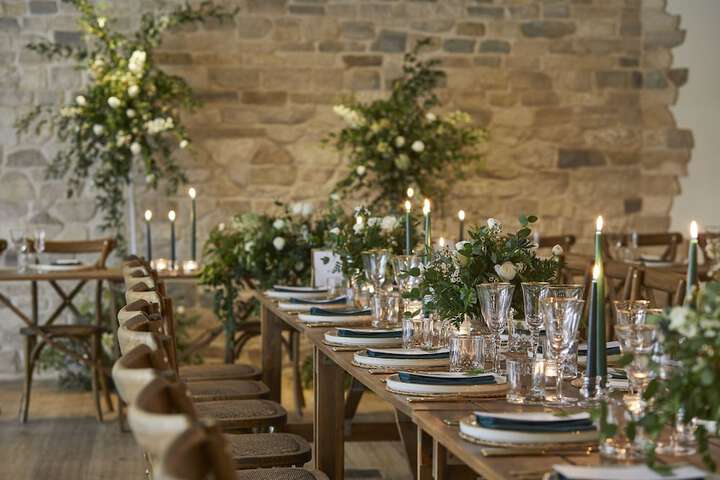 Indoor wedding