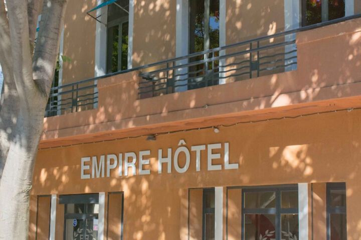 Outside Hotel