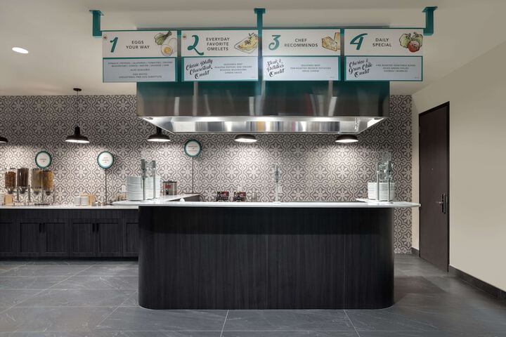 Breakfast area