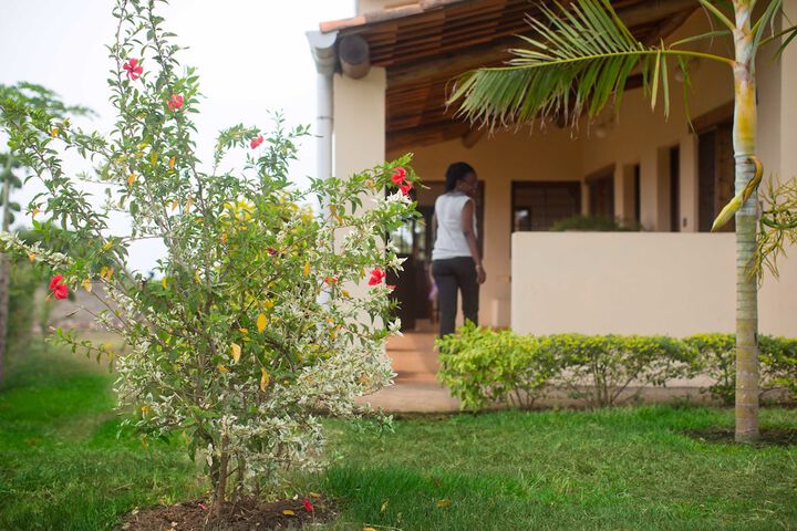 Interior entrance