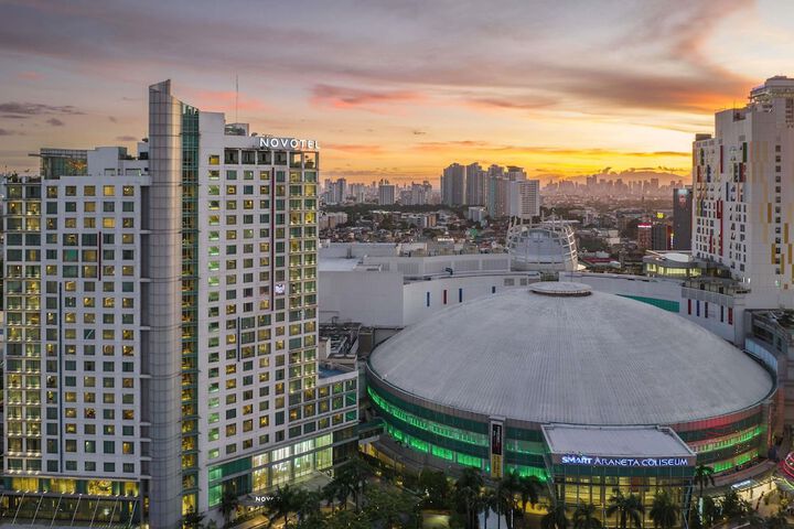 Exterior of Novotel Manila Araneta City Hotel