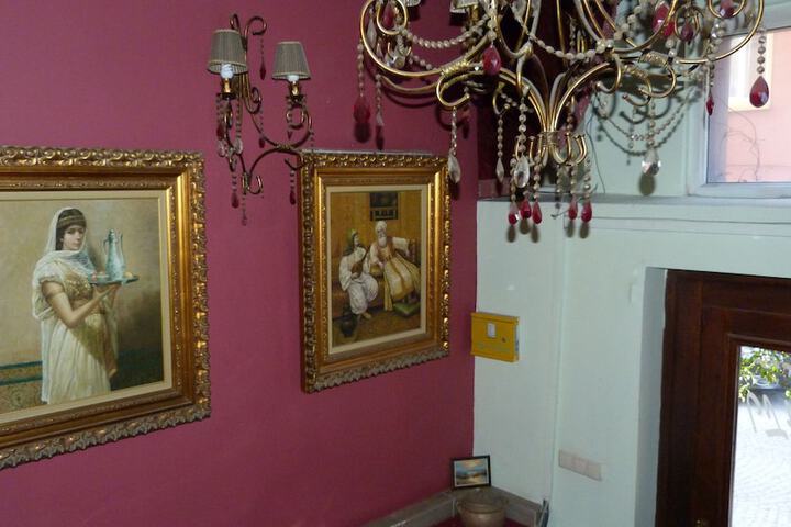 Interior entrance