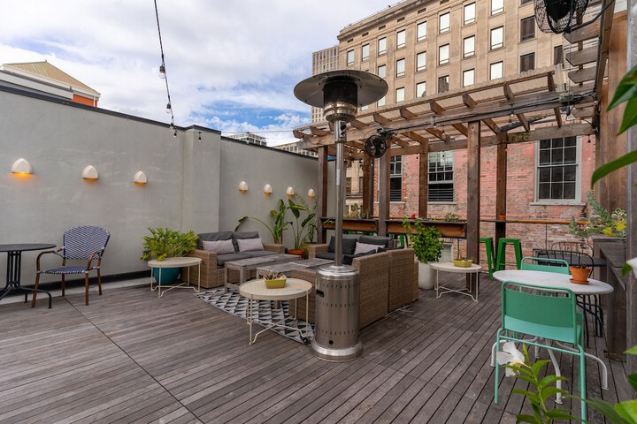 Rooftop terrace