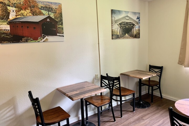 Breakfast area