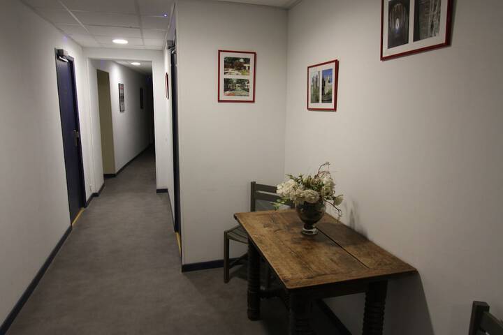 Interior entrance
