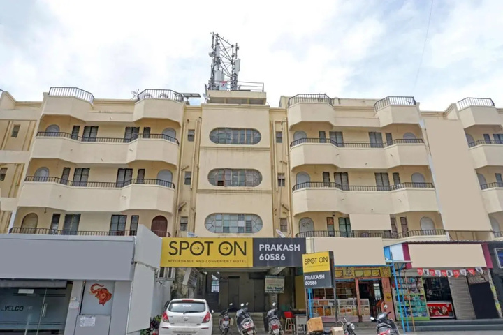 SPOT ON Hotel Prakash Residency Near Sant Tukaram Nagar Metro Station