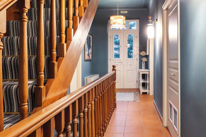 Interior entrance