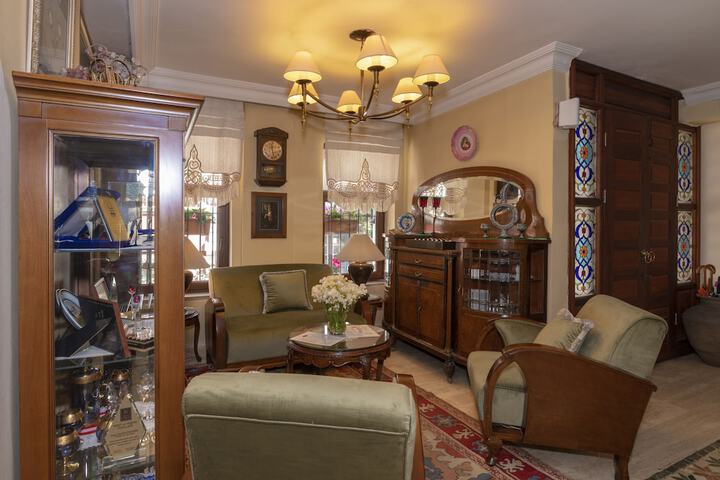 Interior entrance