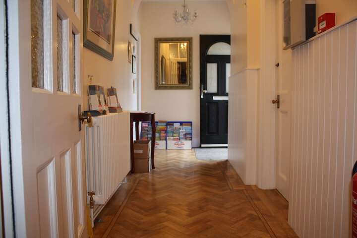Interior entrance