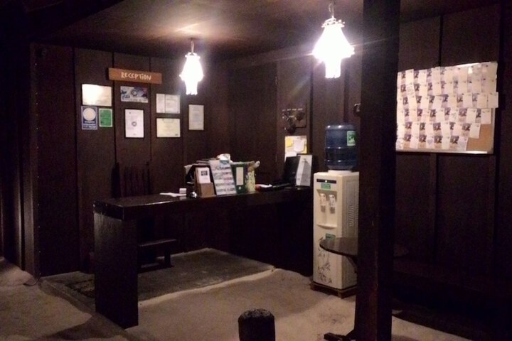 Interior entrance