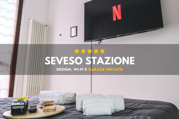 Seveso-Stazione Design Wifi & Garage Privato