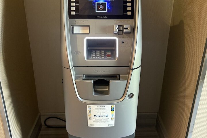 ATM/banking on site