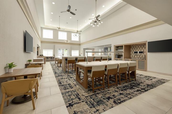 Breakfast area