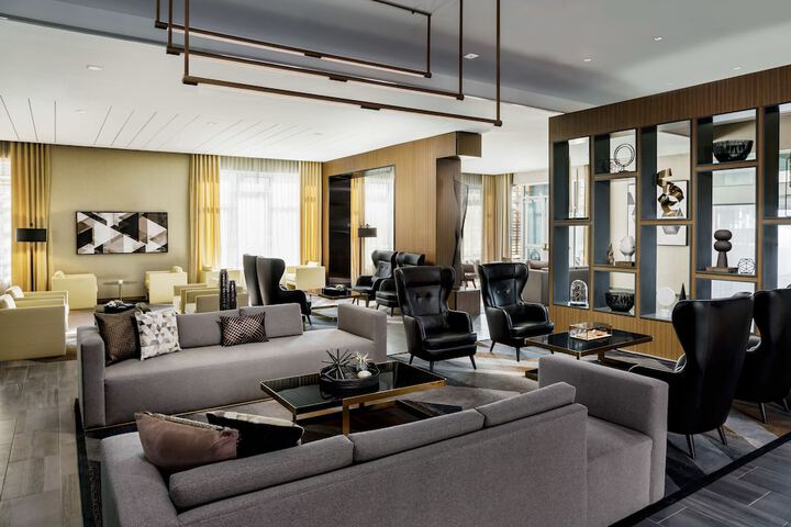 Lobby sitting area