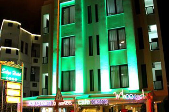 Hotel Front - Evening or Night