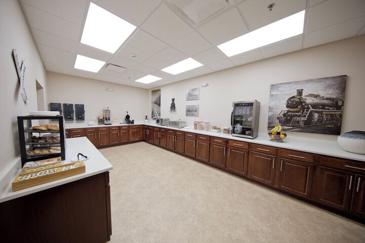 Breakfast area