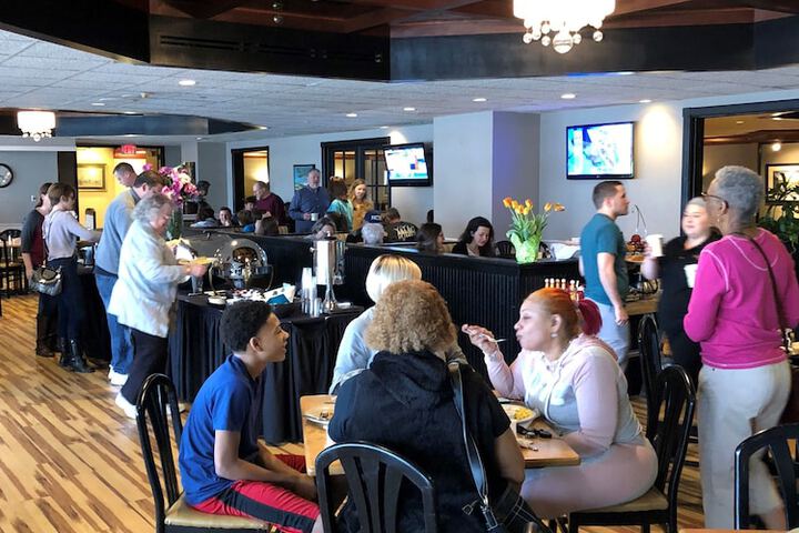 Breakfast buffet